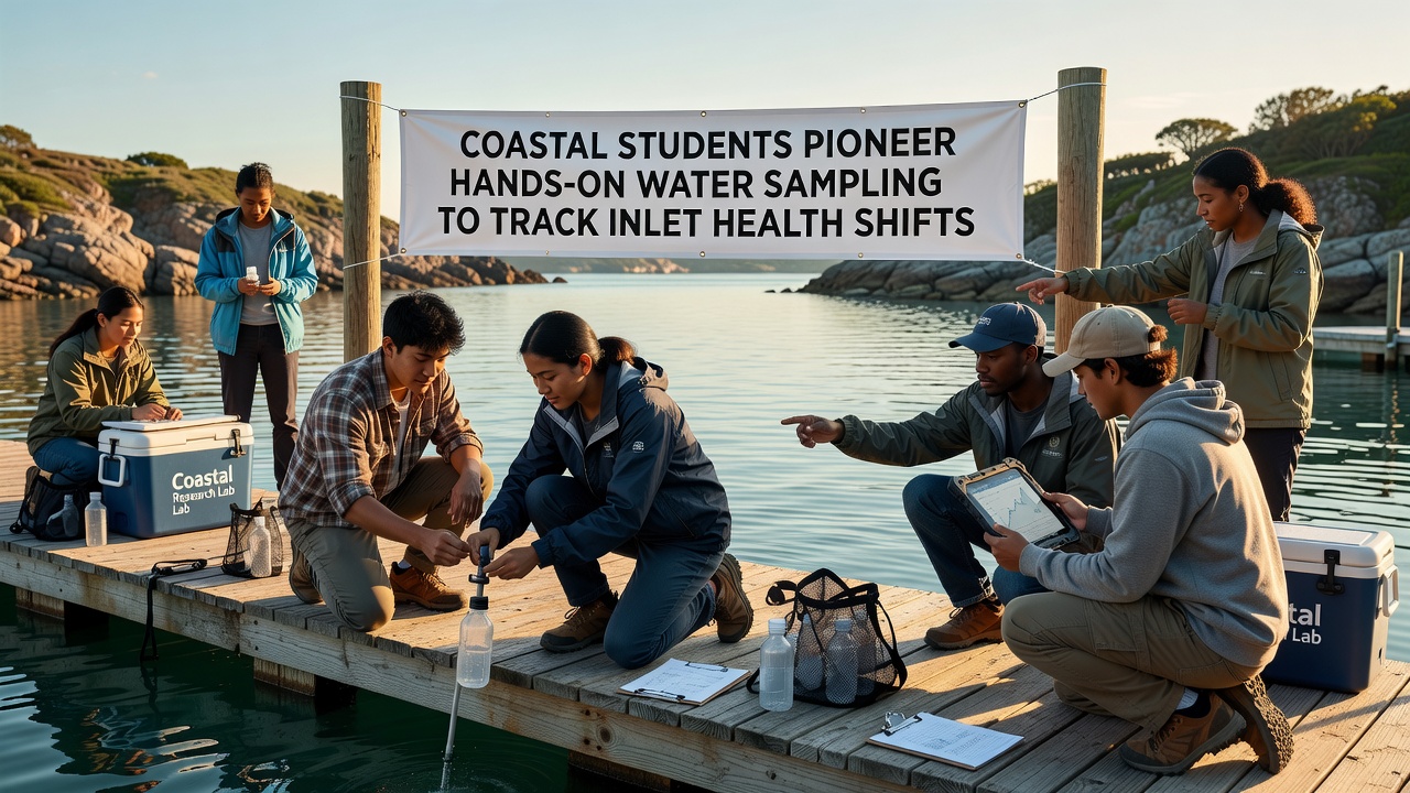 Students Take Charge of Inlet Health Tracking Through Direct Water Sampling Programs