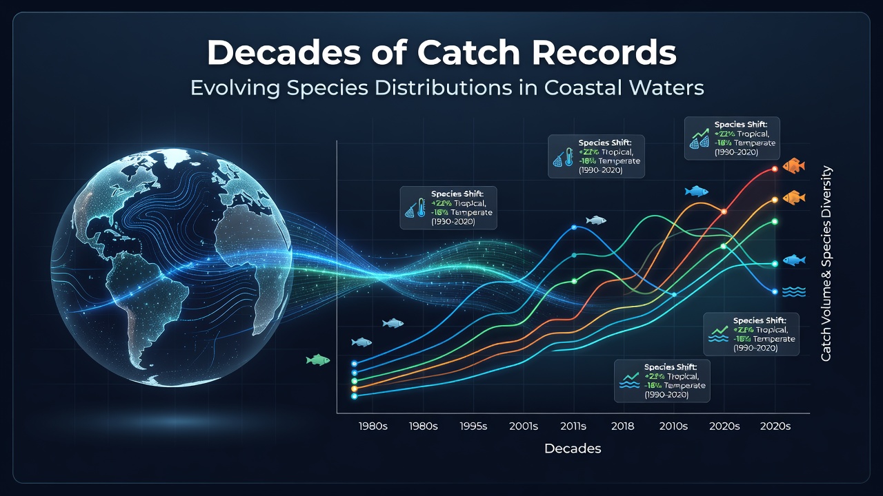 Catch Records Over Decades Highlight Changing Coastal Species Patterns