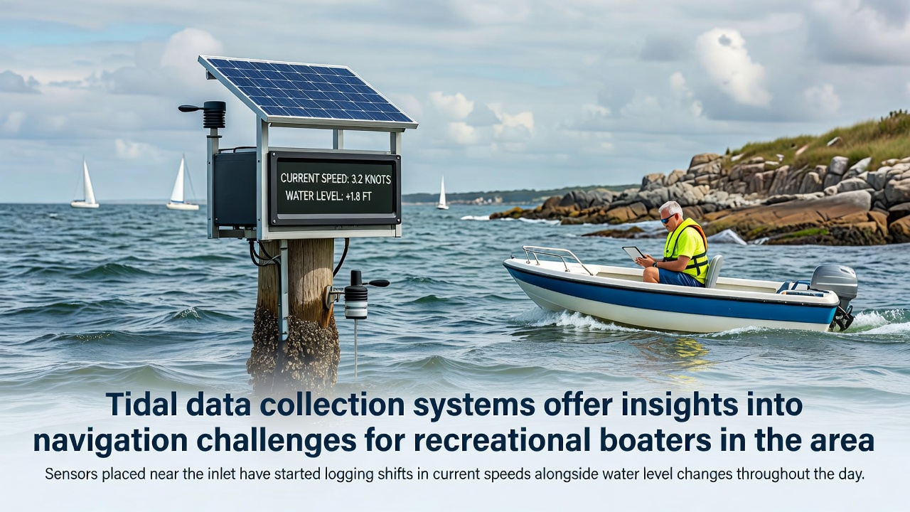 Tidal Sensor Networks Uncover Shifting Patterns Affecting Inlet Navigation